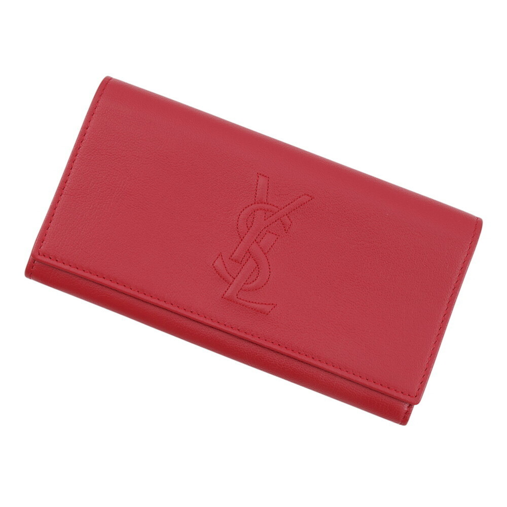 Yves Saint Laurent Saint Laurent Paris Long Wallet YSL Leather 568999 SAINT L...